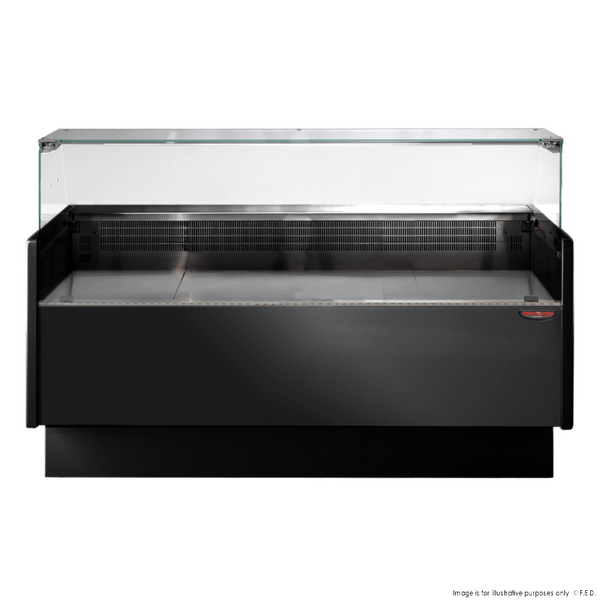 F.E.D TDMR-0915B Tecnodom I Butcher Display I Deli Display I with Storage I and Castors