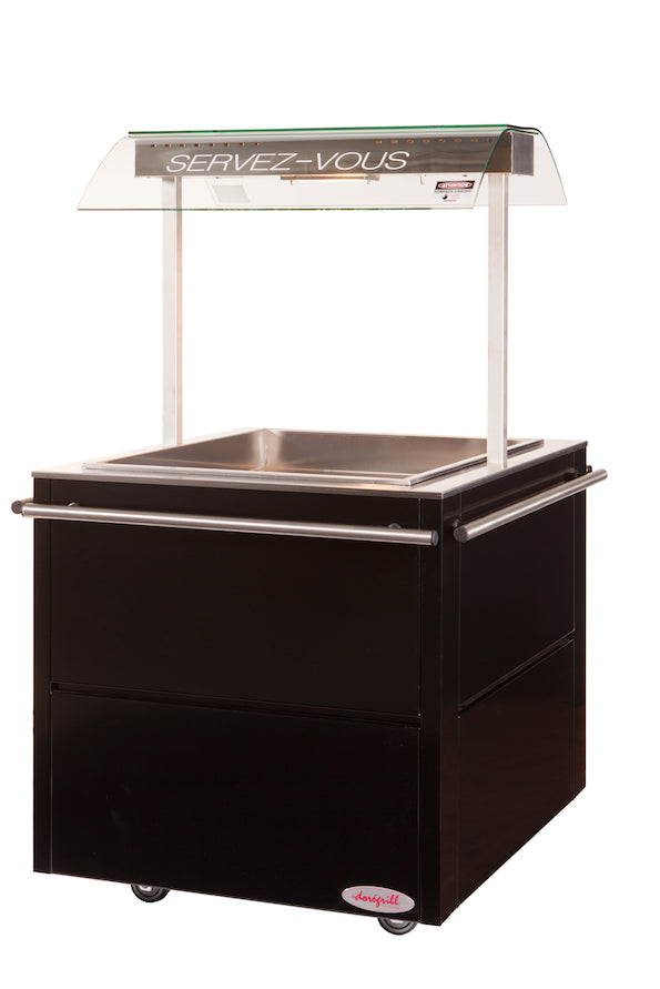 Doregrill V175LS-ILOT-2L heated self-service island display