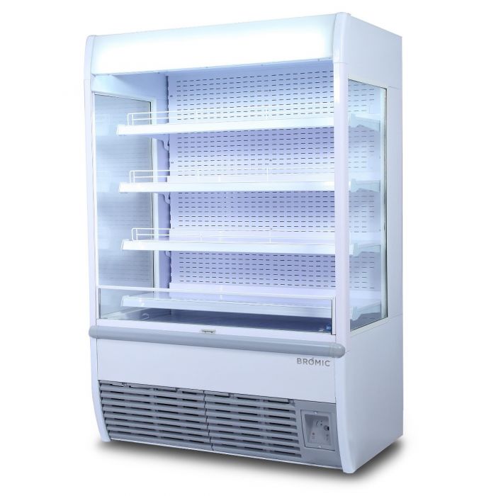Multideck Display Fridge, Bromic VISION1200 ECO, Open Display Fridge, with LED 1330L