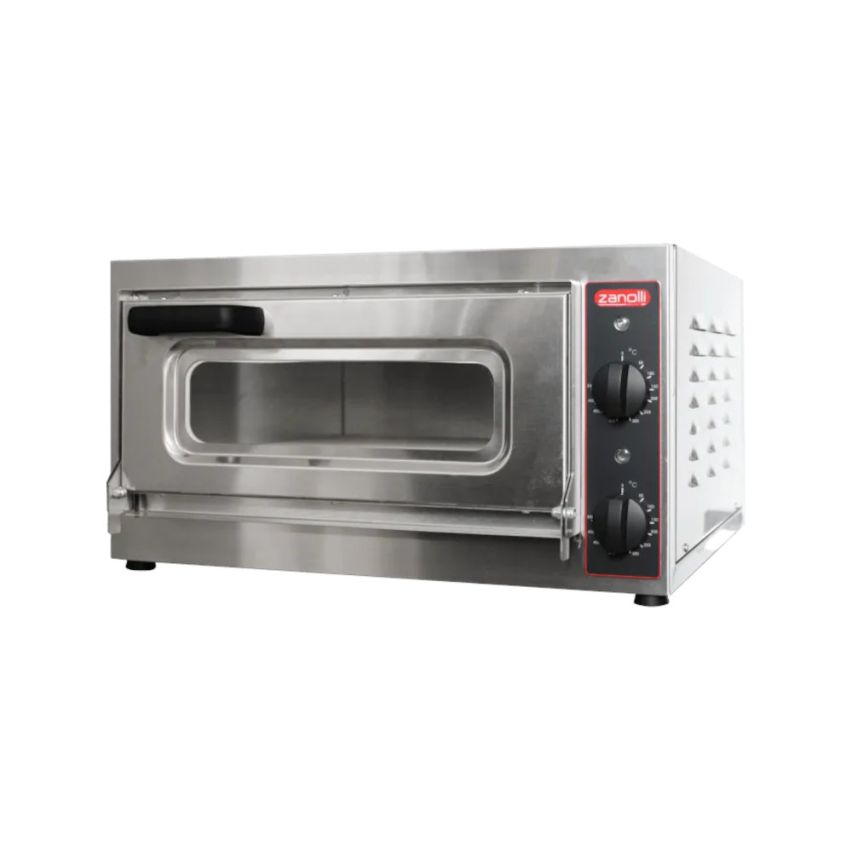Zanolli 4PC0602 Vulcano Countertop Electric Single Pizza Deck Oven