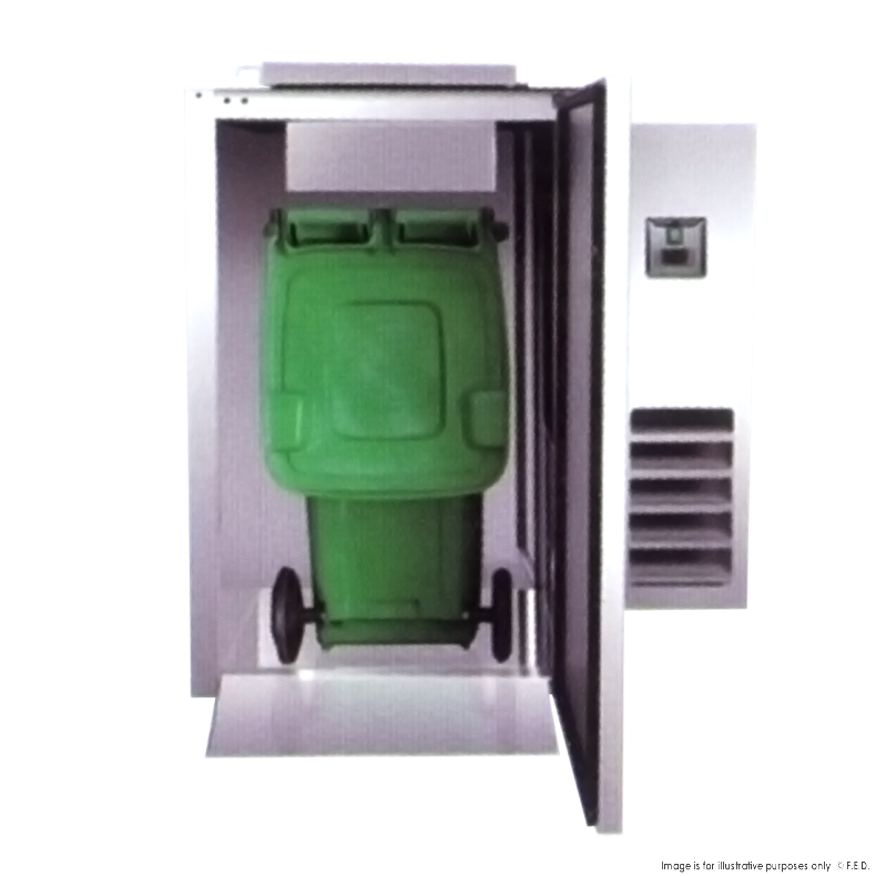 F.E.D WBC1-240 I Refrigerated I Waste Cooler I Fridge I for Solid Waster 240L
