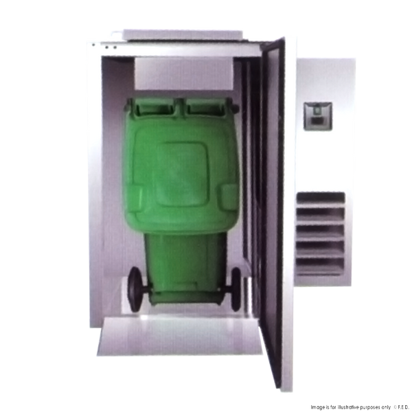 F.E.D WBC1-240 I Refrigerated I Waste Cooler I Fridge I for Solid Waster 240L