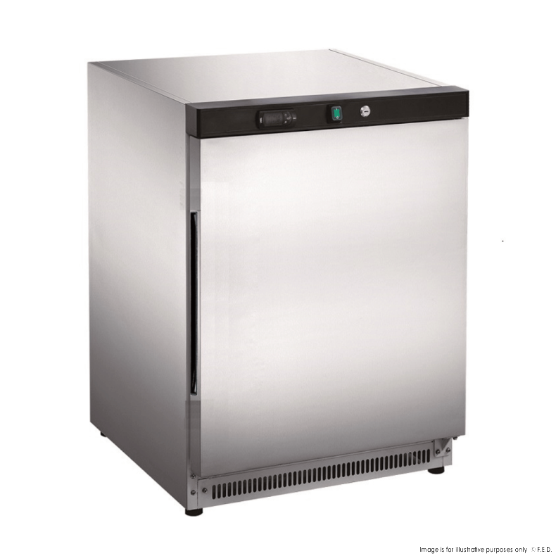F.E.D XF200SS I Thermaster I Stainless Steel Freezer I Upright Freezer