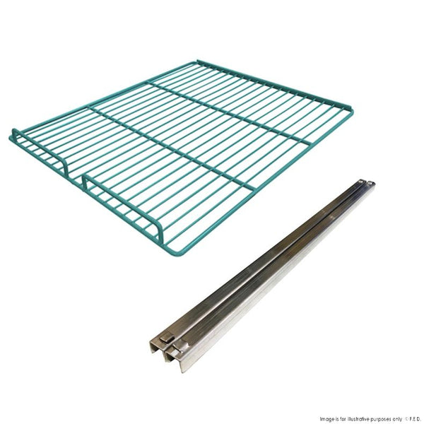 F.E.D XUR-SHELFSET I Shelf Set I Shelving I Pair of Runner I for Under Counter