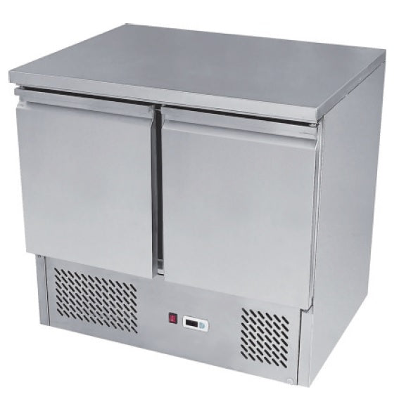 Food Prep Fridge, Atosa, ESL3801, 2 Door, stainless steel