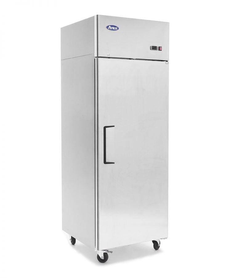 Single Door Upright Freezer, Atosa, MBF8001, Self Closing Door