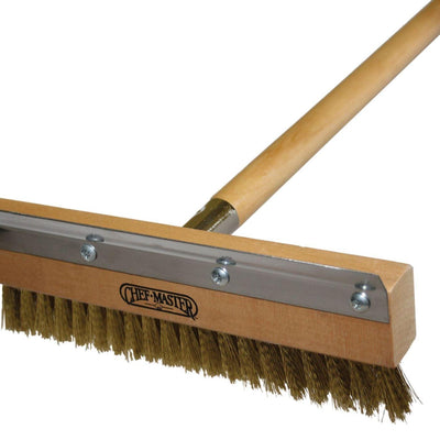 Chef Master 90041 I Pizza Oven Brush I Pizza Oven Cleaning Brush