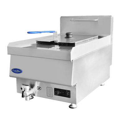 Cookrite AT65G4F-C-NG I 1 Tube I Deep Fryer I Commercial Deep Fryer I Natural Gas I 400mm Wide