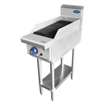Cookrite AT80G3C-F-LPG I Char Grill I Gas Griller I Chargrill I with Stand I 300mm Wide