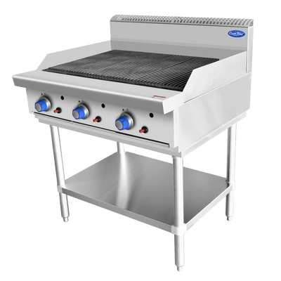 Cookrite AT80G9C-F-LPG I Char Grill I LPG Gas Griller I with Stand I 900mm Wide I Chargill