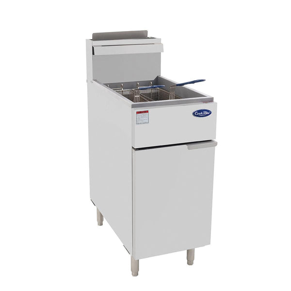 Commercial Deep Fryer, Cookrite ATFS-50-LPG, Deep Fryer, Gas Fryer, 4 Tube, 395mm