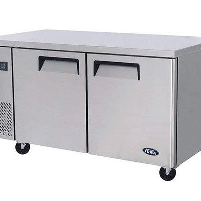 Atosa YPF9022 | 1200mm Wide | Under Bench Fridge 2 Door | 2 Door Commercial Fridge | 270L