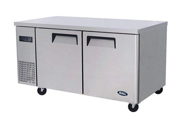 Atosa YPF9030GR | 1500mm Wide | Under Bench Fridge 2 Door | 2 Door Commercial Fridge