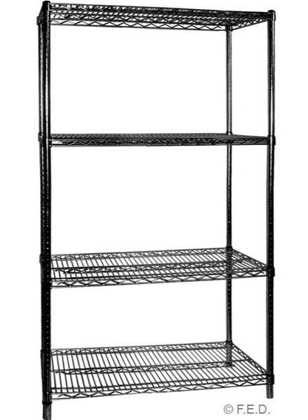 4 Tier Shelf, F.E.D, B18/24, Four Tier Shelving Unit, 457mm