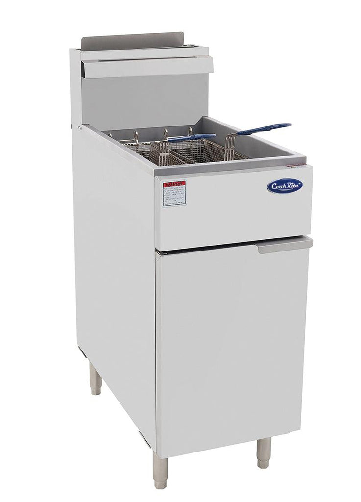 Cookrite ATFS-50-LPG | Deep Fryer | Commercial Deep Fryer | Gas Fryer | 4 Tube | 395mm Wide