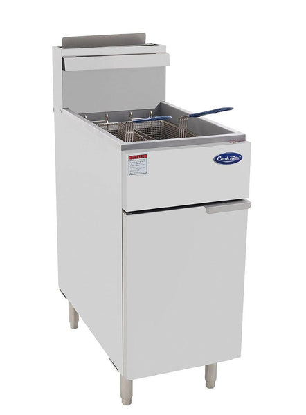 Cookrite ATFS-50-NG | Deep Fryer | Commercial Deep Fryer | Gas Fryer | 4 Tube | 395mm Wide