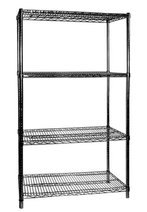 Four Tier Shelving Unit, F.E.D B24/36, 4 Tier Shelf, 610mm Deep, 915 width