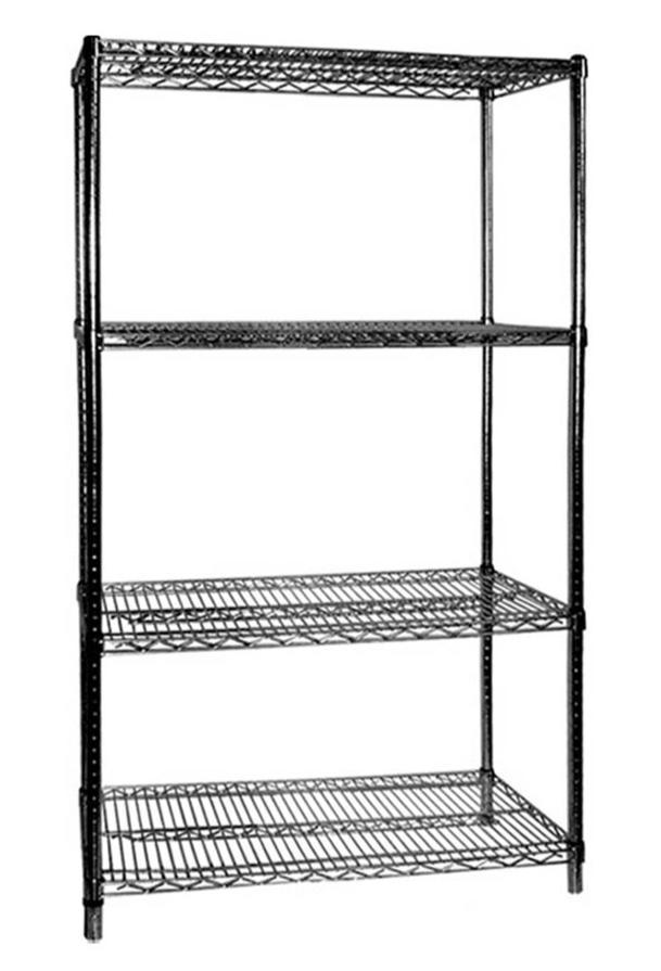 Four Tier Shelving Unit, F.E.D B24/60, 4 Tier Shelf, 610mm Deep,1525 width