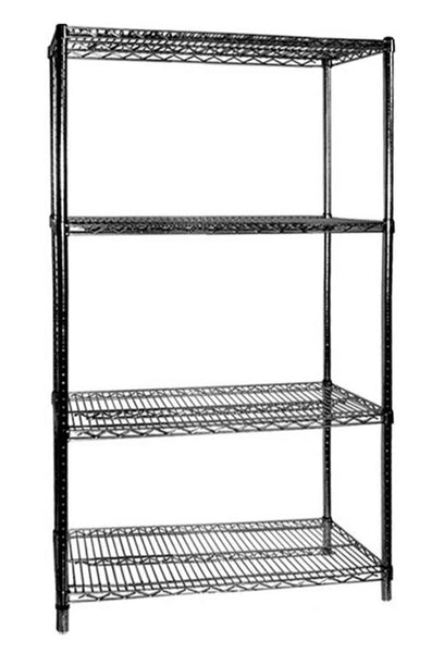 Four Tier Shelving Unit, F.E.D B24/60, 4 Tier Shelf, 610mm Deep,1525 width