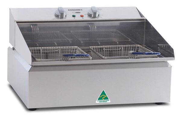 Roband FR111 | Single Pan Fryer | Countertop Deep Fryer | Counter Top Fryer | Frypod 11L