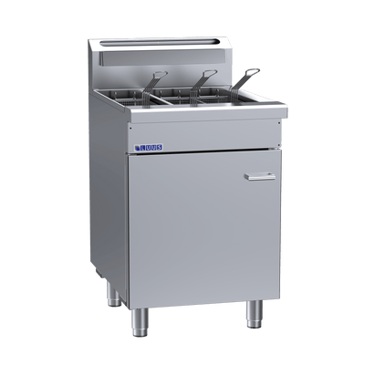 Luus FSV-60 I Triple Deep Fryer I Basket Fryer I 2/1 Split V-Pan Fryer (83KG)