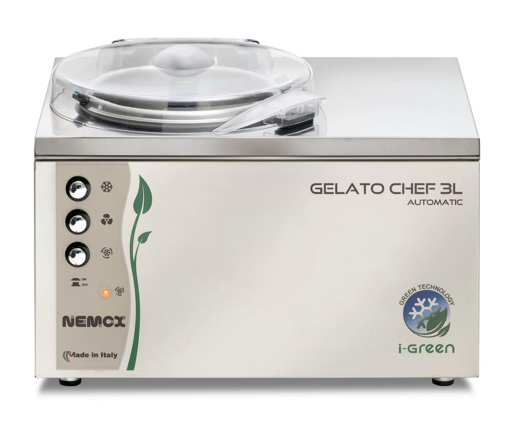 Nemox GELATO CHEF 3L AUTO I-GREEN I Bench Top I Ice Cream Machine I Gelato Machine