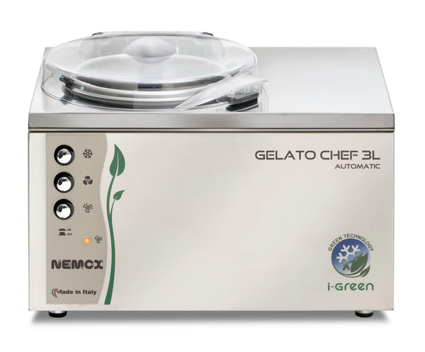 Nemox GELATO CHEF 3L AUTO I-GREEN I Bench Top I Ice Cream Machine I Gelato Machine