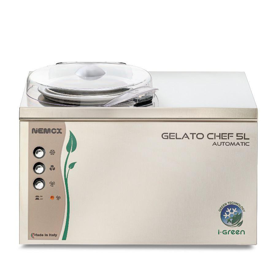 Nemox GELATO CHEF 5L AUTO I-GREEN I Bench Top I Ice Cream Machine I Gelato Machine