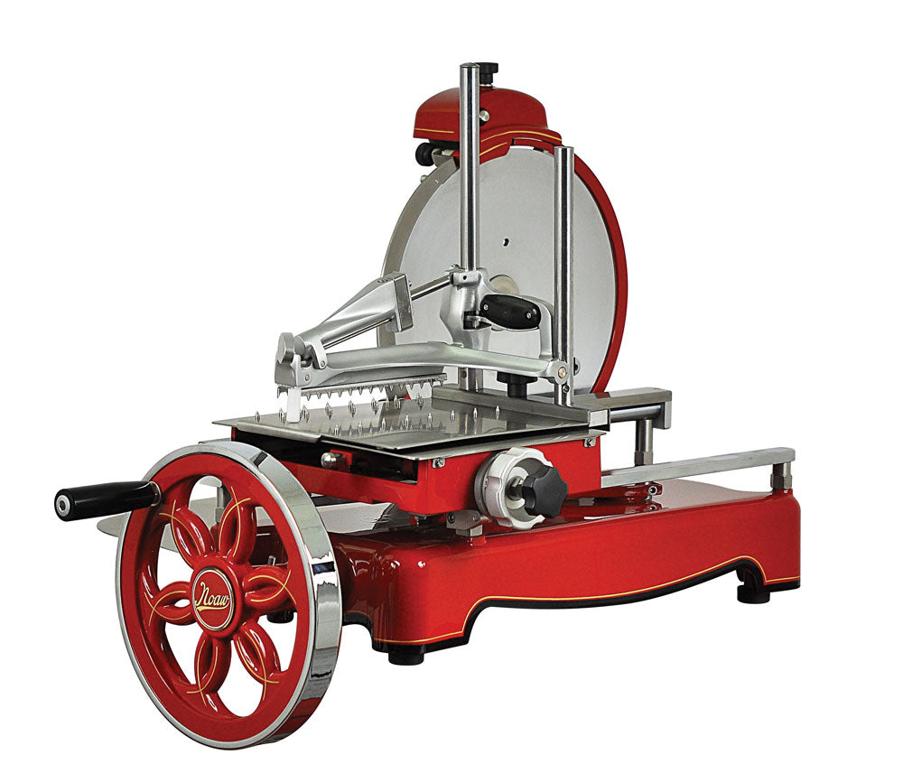 Roband NS320M NOAW Traditional Red I Vertical Meat Slicer I Meat Slicer I Commercial Meat Slicer I Flywheel Slicer