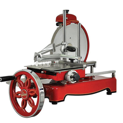 Roband NS320M Noaw | Traditional Red | Vertical Meat Slicer | Meat Slicer | Commercial Meat Slicer | Flywheel Slicer