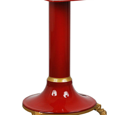 Roband NSCIS-300M Noaw | Retro Red | Meat Slicer Stand | Slicer Stand | Flywheel Slicer Stand