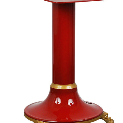 Roband NSCIS-320M Noaw | Red Traditional | Meat Slicer Stand | Slicer Stand | Flywheel Slicer Stand