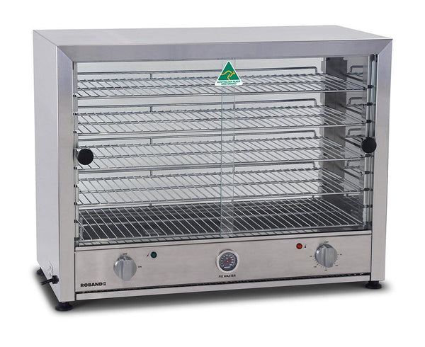Roband PM100G | Sliding Glass Door | Pie Master | Food Warmer | Pie Warmer (100pies)