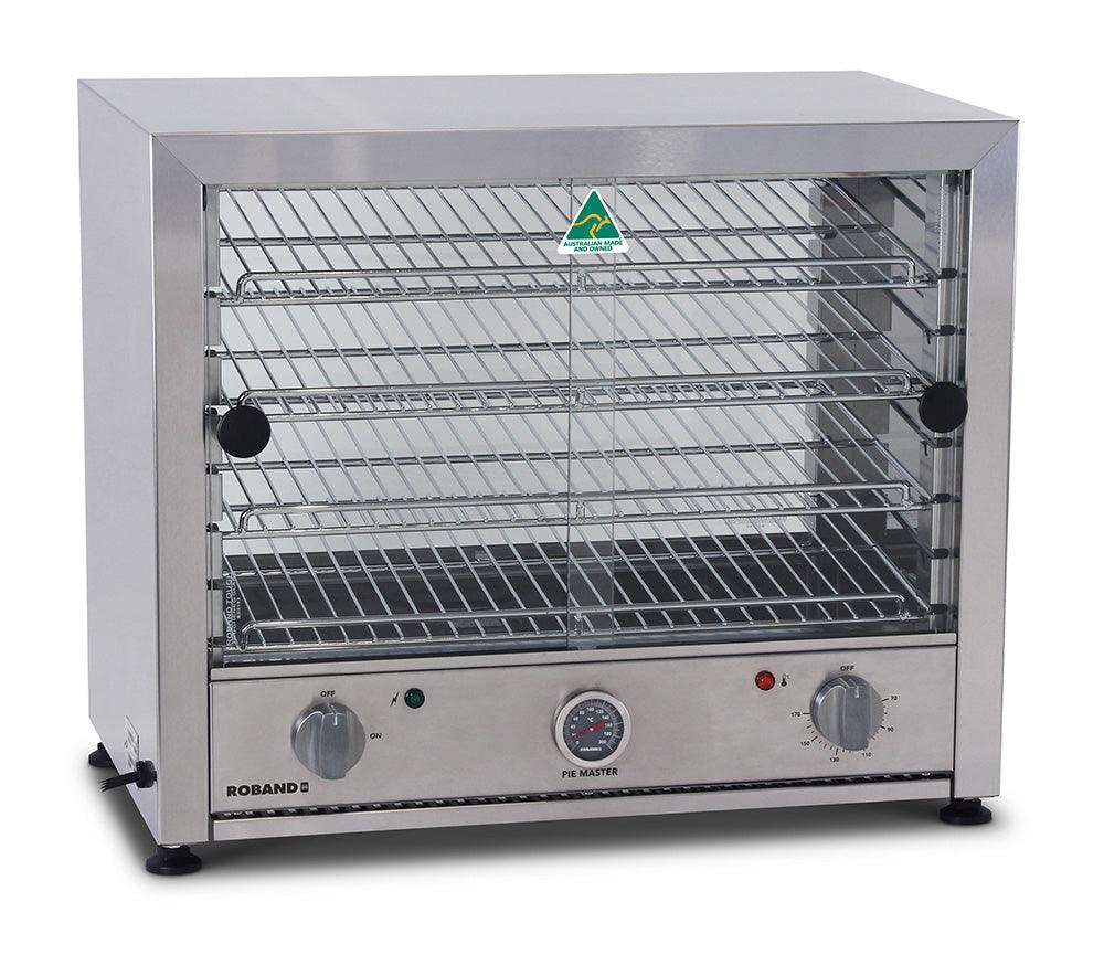 Roband PM50 | Sliding Glass Door | Pie Master | Food Warmer | Pie Warmer (50pies)