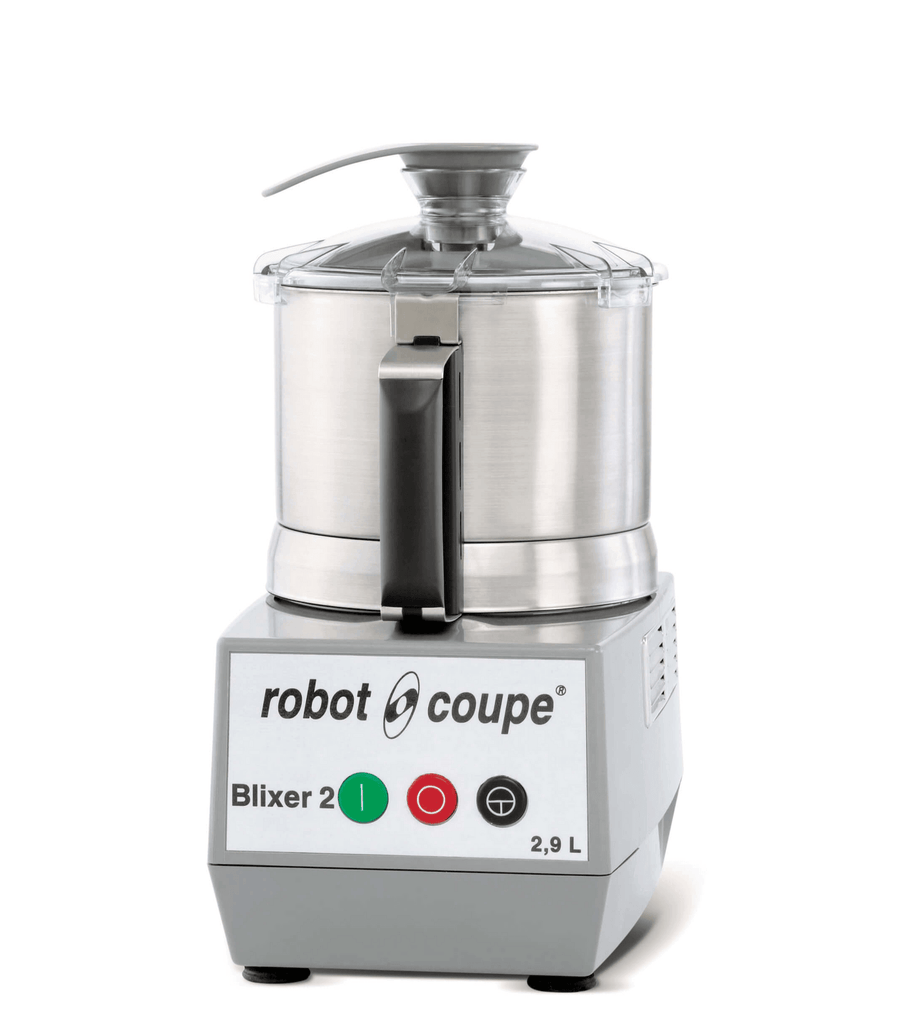 Robot Coupe Blixer 2 |Single Phase Motor |Stainless Steel Bowl |Vegetable Chopper | Food Processor | Additional Bowl Assembly