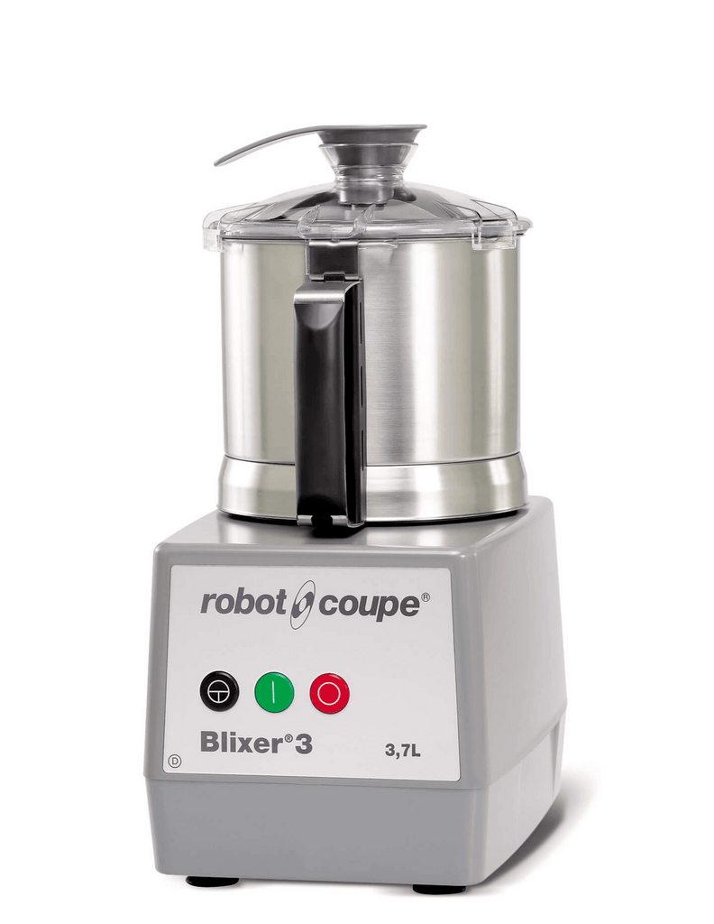 Robot Coupe Blixer 3 | Single Phase Motor | Stainless Steel Bowl |Vegetable Chopper | Food Processor | Additional Bowl Assembly
