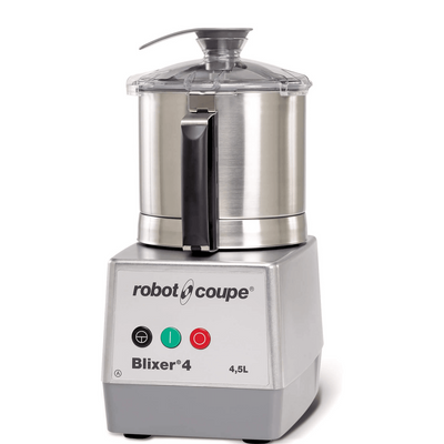 Robot Coupe Blixer 4 | Single Phase Motor | Vegetable Chopper | Additional Bowl Assembly