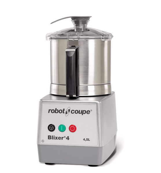 Robot Coupe Blixer 4 | Single Phase Motor | Vegetable Chopper | Additional Bowl Assembly