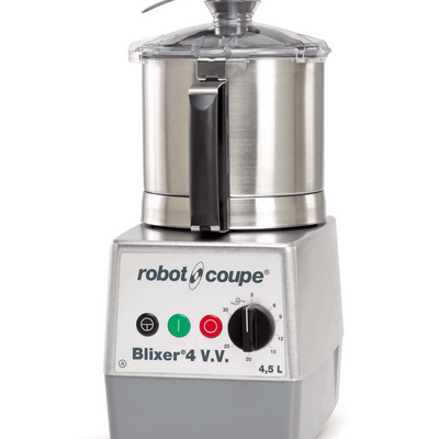 Robot Coupe Blixer 4 V.V. | Single Phase Motor | Vegetable Chopper | Additional Bowl Assembly