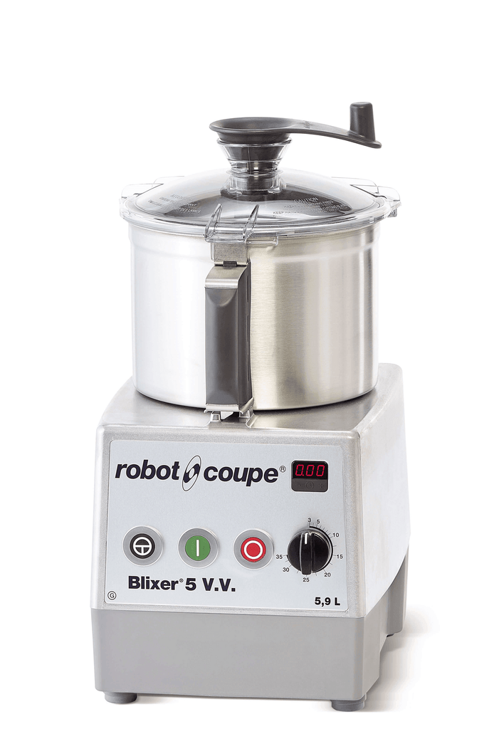 Robot Coupe Blixer 5 V.V. | Single Phase Motor | Vegetable Chopper | Food Processor | Additional Bowl Assembly
