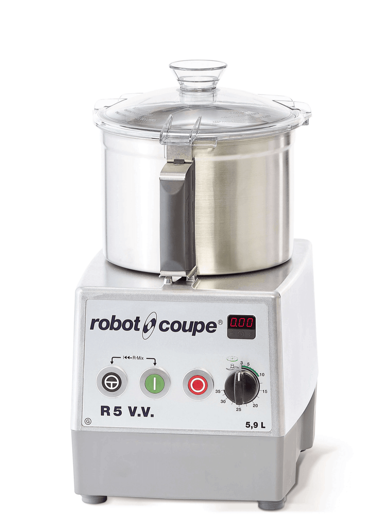 Robot Coupe R5 V.V | Cutter Mixer 5.9L | Stainless Bowl | Variable Speed | Food Processor