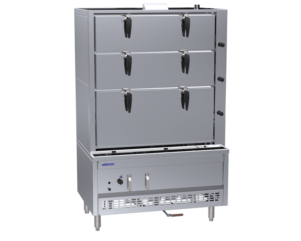 Luus SCM-120 I 3 Deck I Steam Cabinet I Steamer Cabinet (385KG)