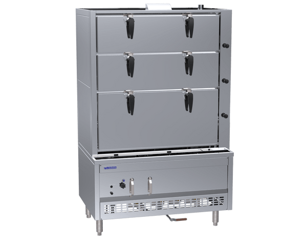 Luus SCM-120 I 3 Deck I Steam Cabinet I Steamer Cabinet (385KG)