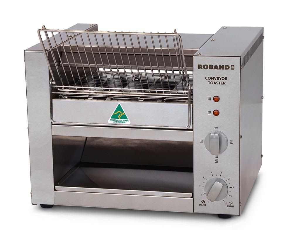 Roband TCR10 | Conveyor Toaster | 300 Slices/H | Toaster | Stainless Steel Toaster