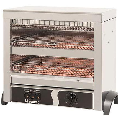 Fiamma TRD 30.4 I Two Chamber I Commercial Toaster I Electric Toaster I 12 Slices
