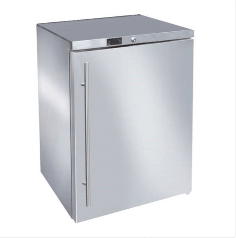 Underbench Freezer, Bromic, UBF0140SD-NR, Single Door, Stainless Steel