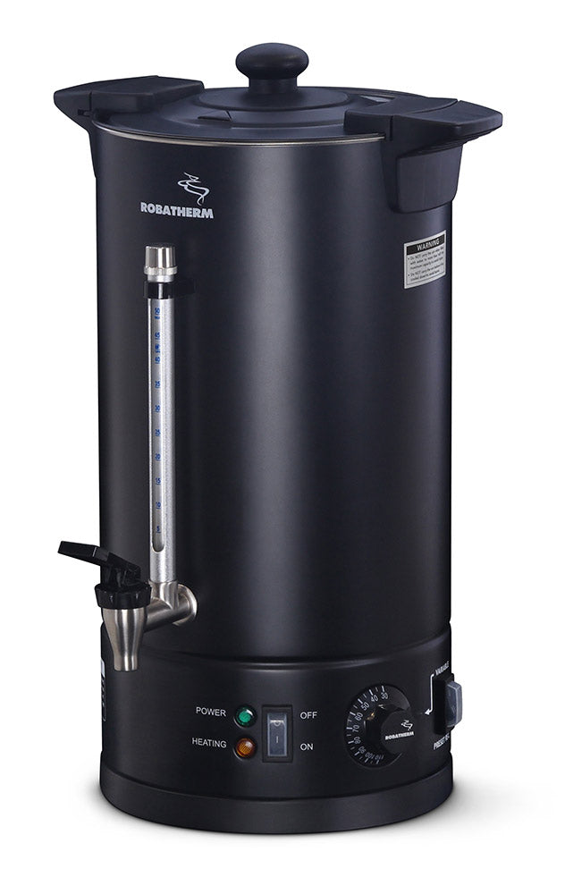 Roband UDB10VP Robatherm Hot Water Urn Black 10Lt