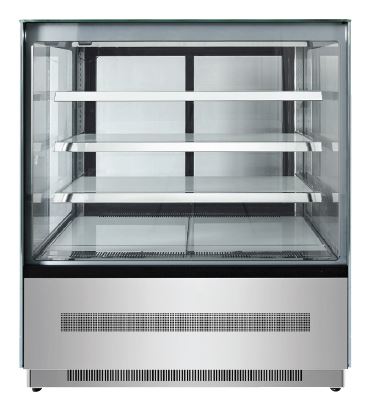 Cake Display Fridge, Atosa, WDF127Z, Square Glass