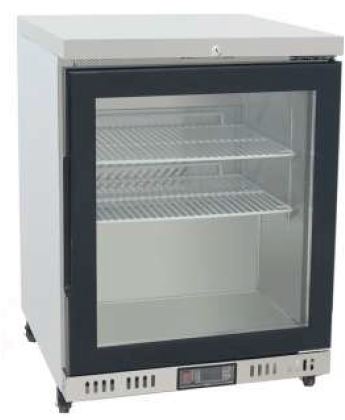 Underbench Freezer, Atosa, MBC24G, Glass Door