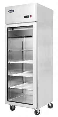 Upright Glass Door Freezer, Atosa, MCF8604, Single Door